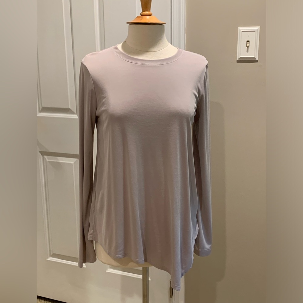 BCBGMaxAzria Long Sleeve  Modal Top
